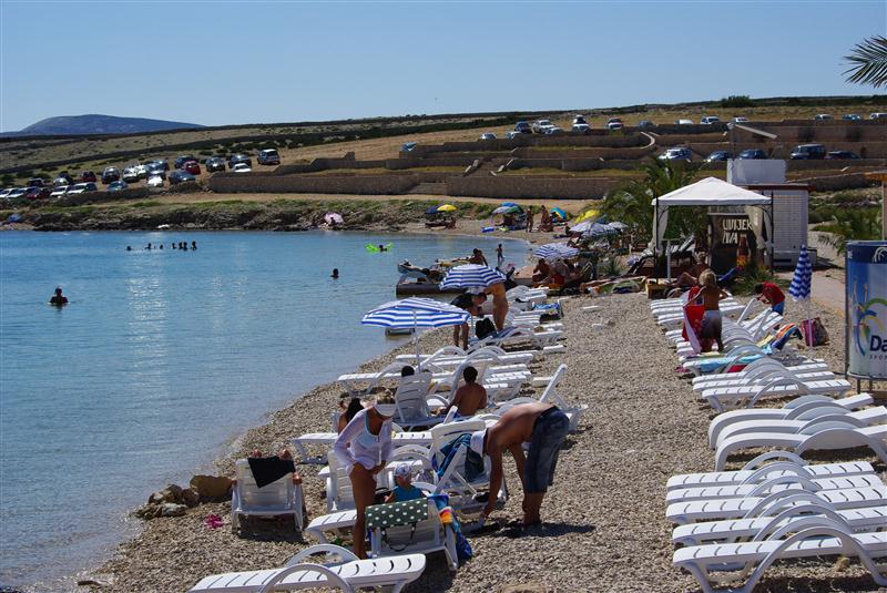 plaža zrće na otoku pagu