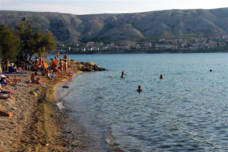 plaža bašaca pag