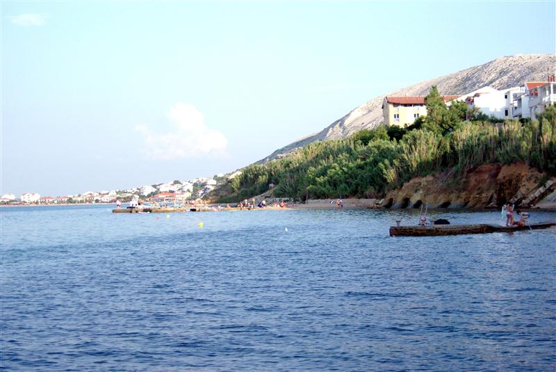 plaža vodice na pagu